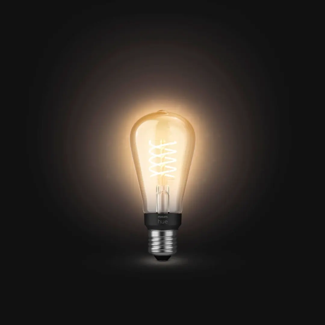 Philips Hue Starterpakket E27 - 3x Filamentlampen Warmwit - Bridge Pro