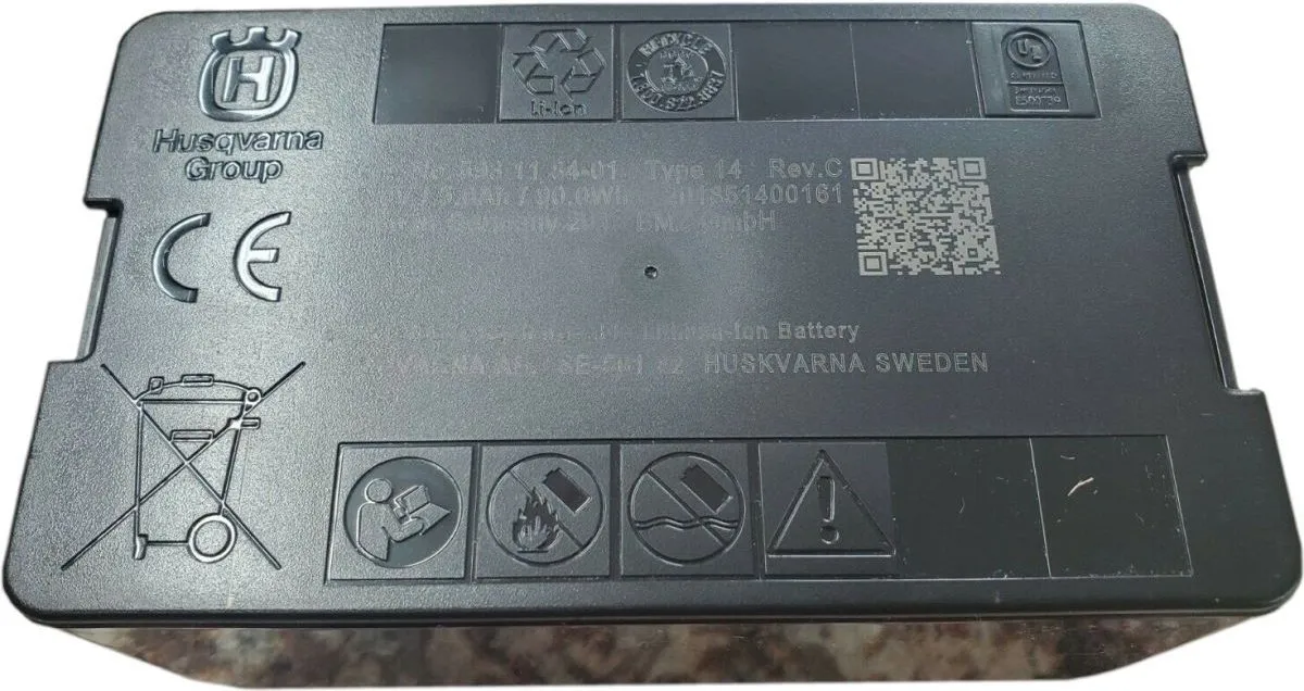 Husqvarna Automower 430X/440/450X/520/550 Li-ion Accu Upgrade Kit 5000mAh