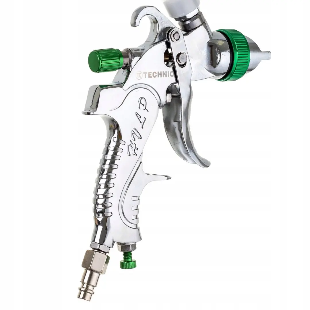 Technic HVLP Spuitpistool Set 600ml - 4 Spuitmonden 1,4-2,5mm