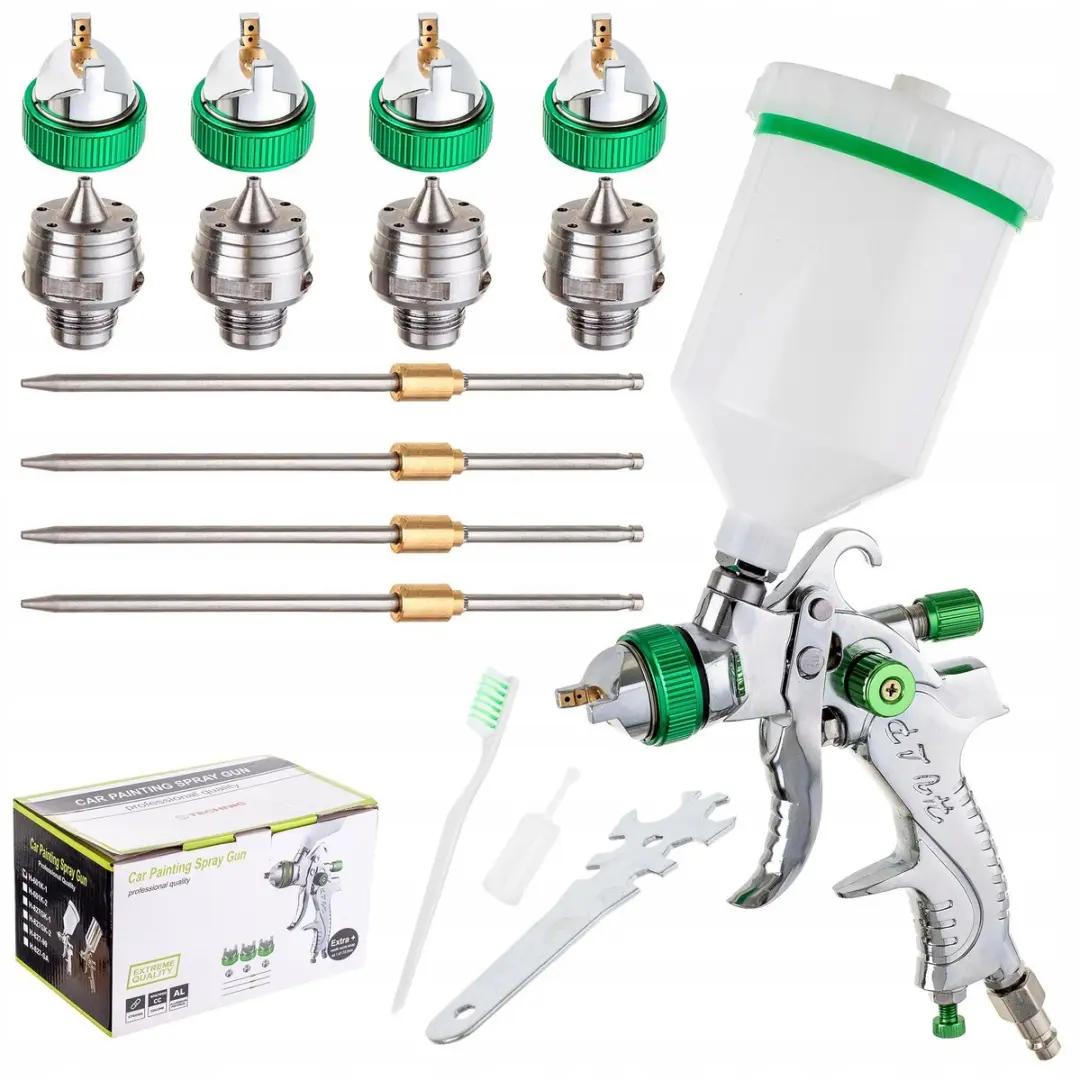 Technic HVLP Spuitpistool Set 600ml