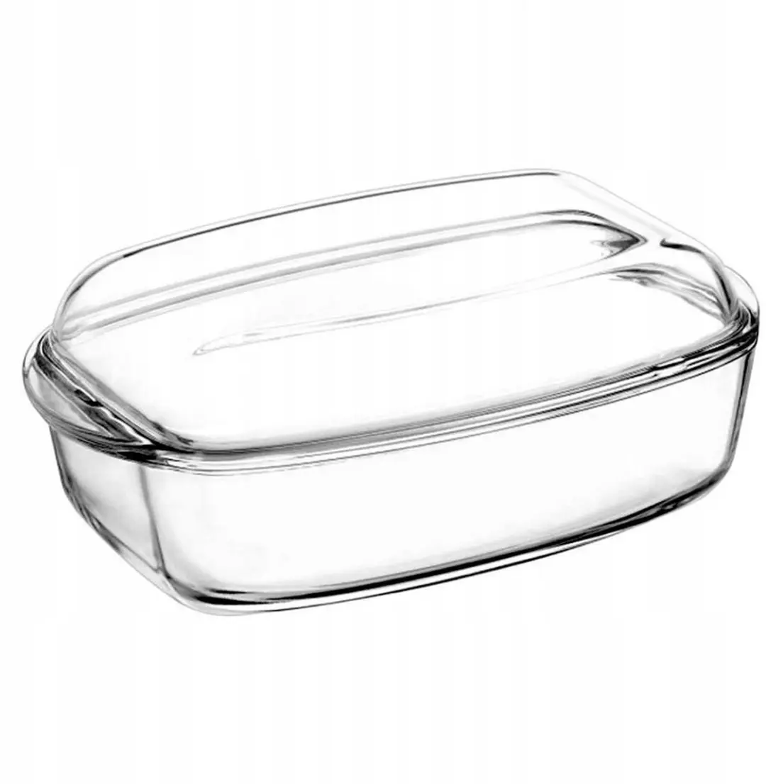 PYREX Essentials 4,6L Ovenvast Glas Schaaltje met Deksel