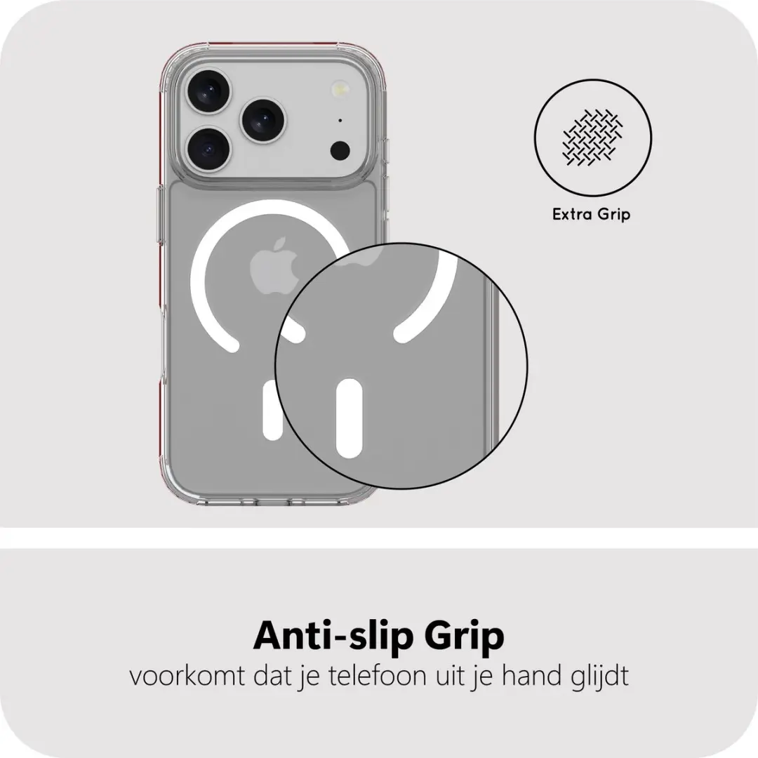 Just in Case Hoesje iPhone 17 Pro MAP2937AE0M - Transparant