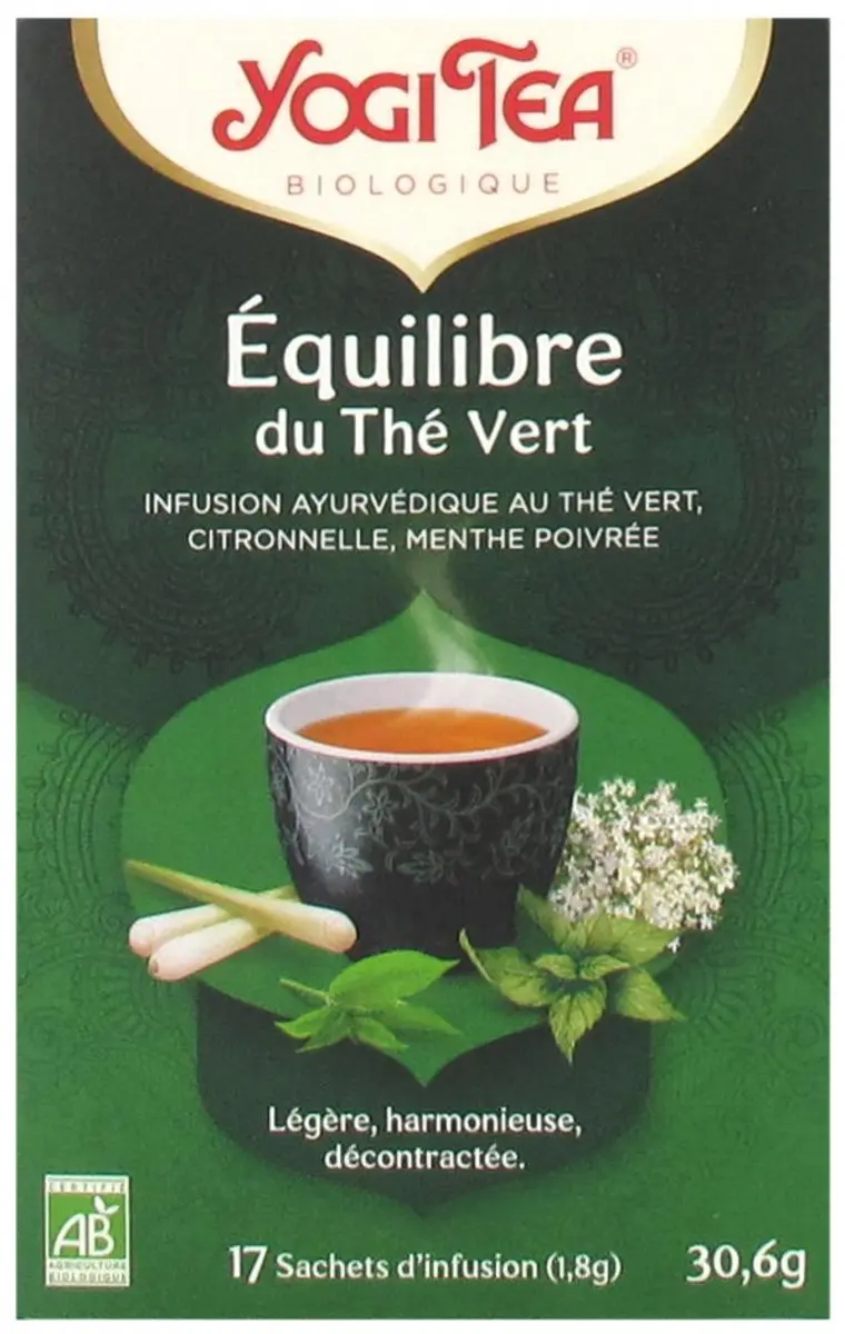 Yogi Tea Biologische Groene Thee Balans 17 Zakjes