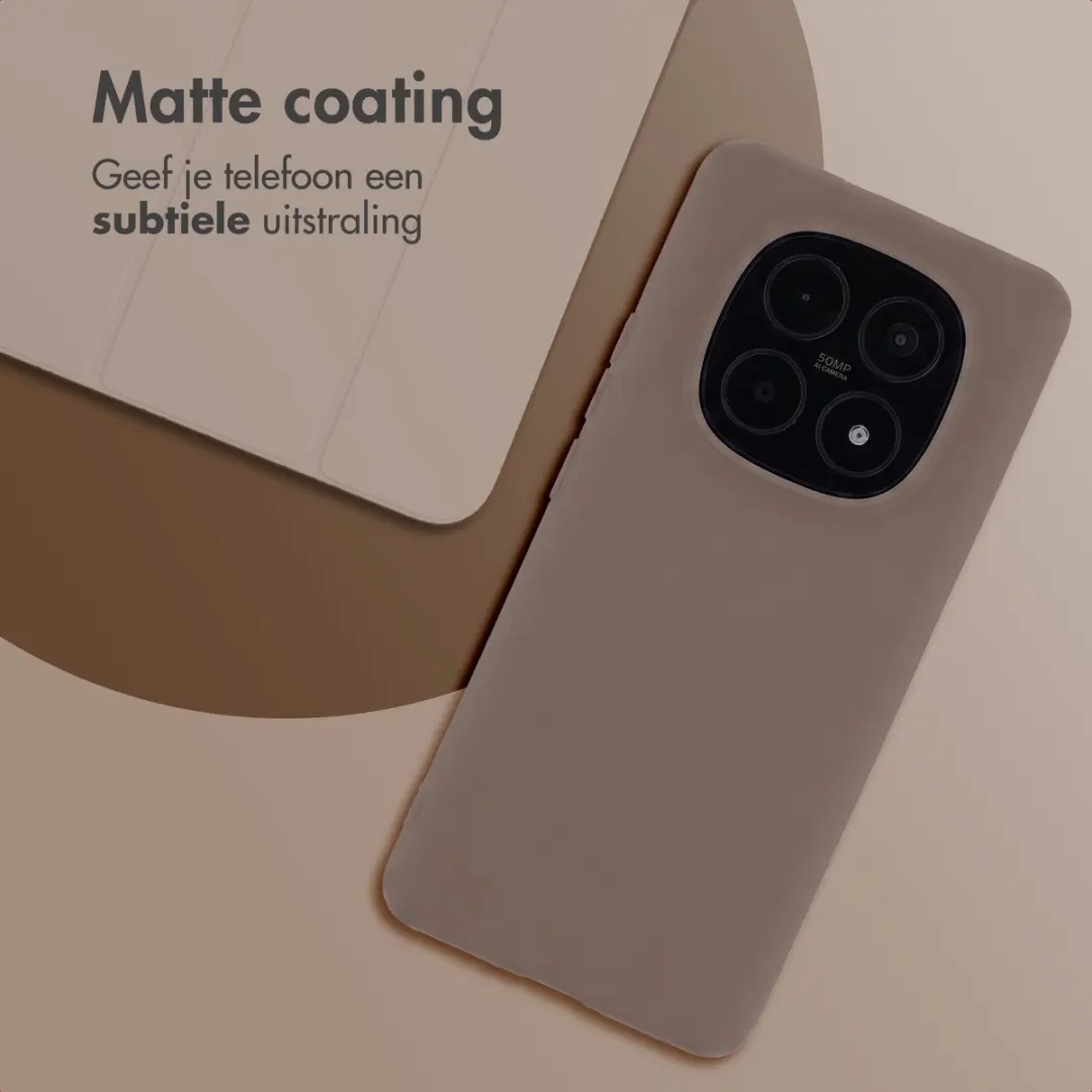 imoshion Hoesje Xiaomi Redmi Note 15 Pro 4G - Bruin