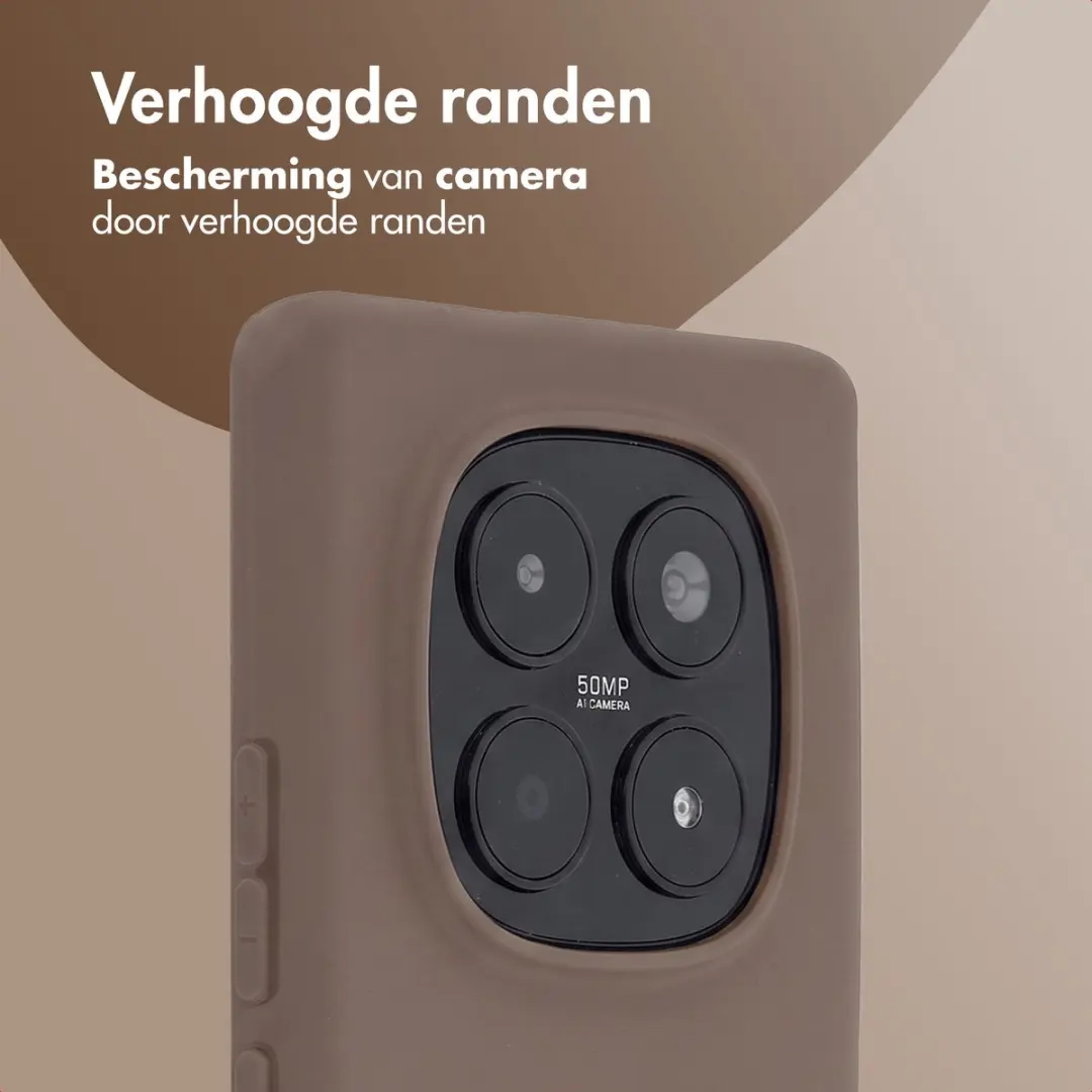 imoshion Hoesje Xiaomi Redmi Note 15 Pro 4G - Bruin