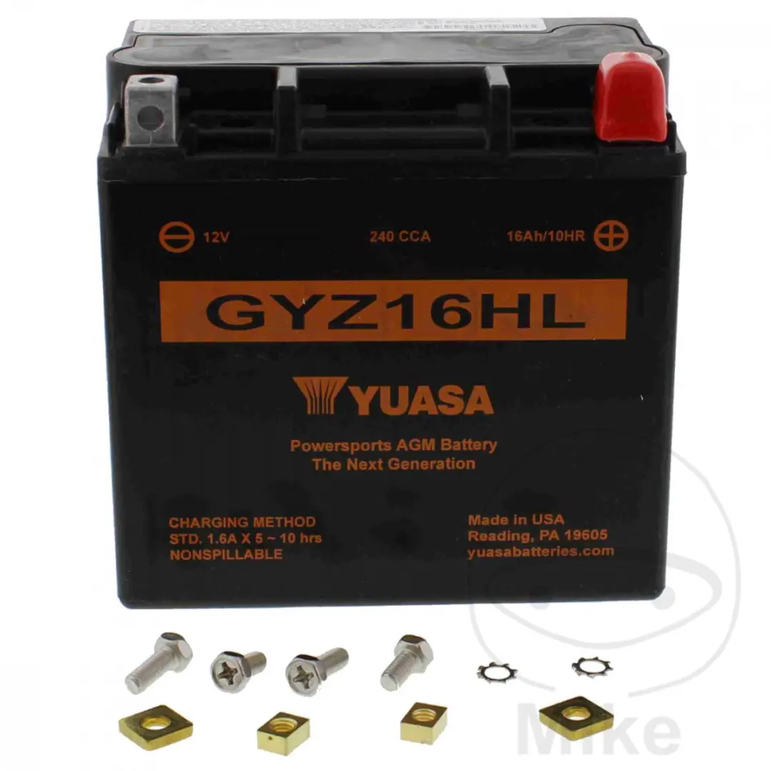 Yuasa GYZ16HL Motoraccu 12V 16Ah