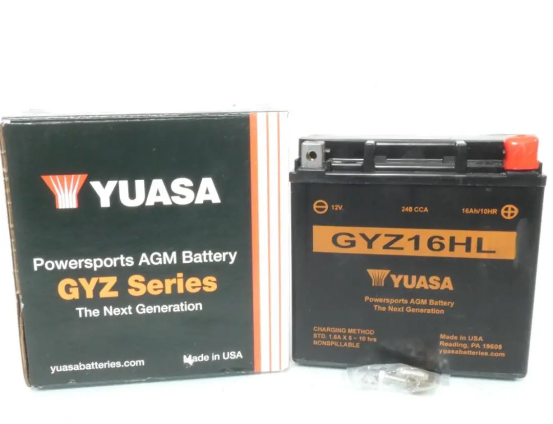 Yuasa GYZ16HL Motoraccu 12V 16Ah - Harley-Davidson 1200XL