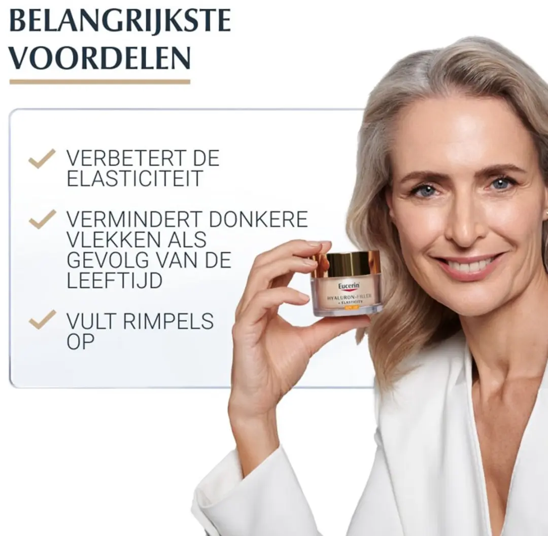 Eucerin Hyaluron-Filler + Elasticity Dagcreme SPF 30 - 50ml - afbeelding 6 van 6