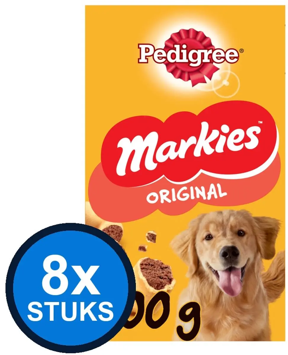 Pedigree Markies Original Honden Snacks 4000g (8x500g)