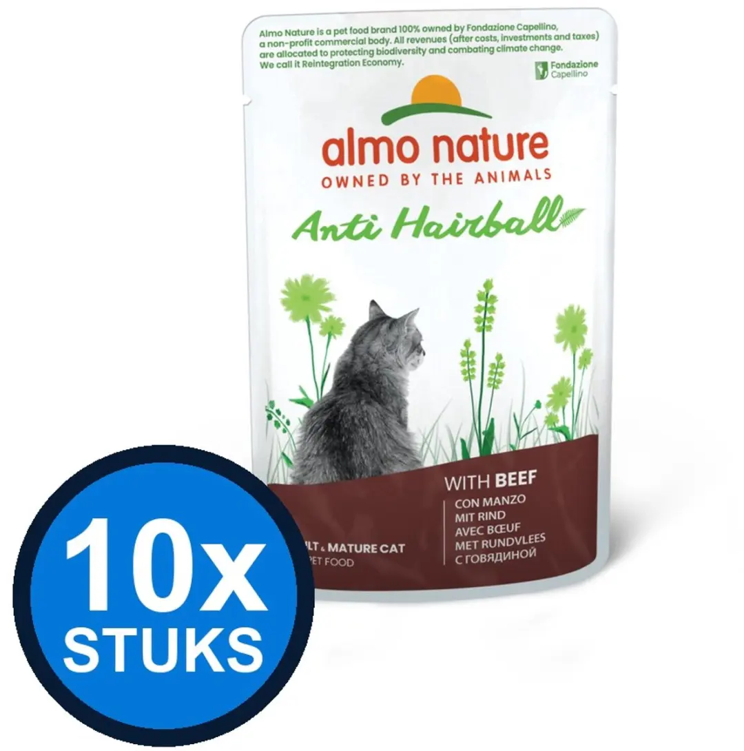 Almo Nature Holistic Anti-Haarbal Rund 70g
