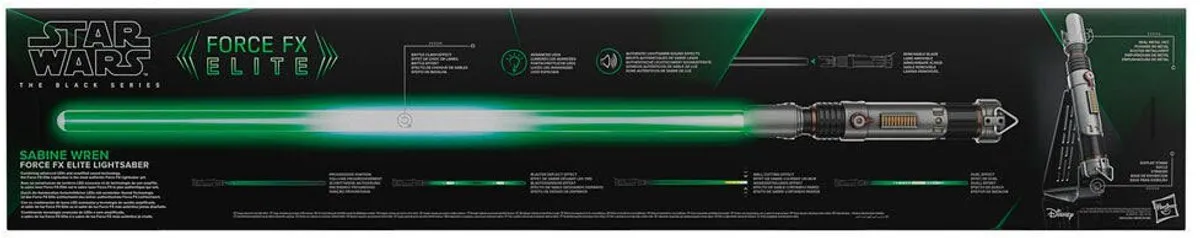 Star Wars Ahsoka & Sabine Force FX Elite Lightsaber - Multi