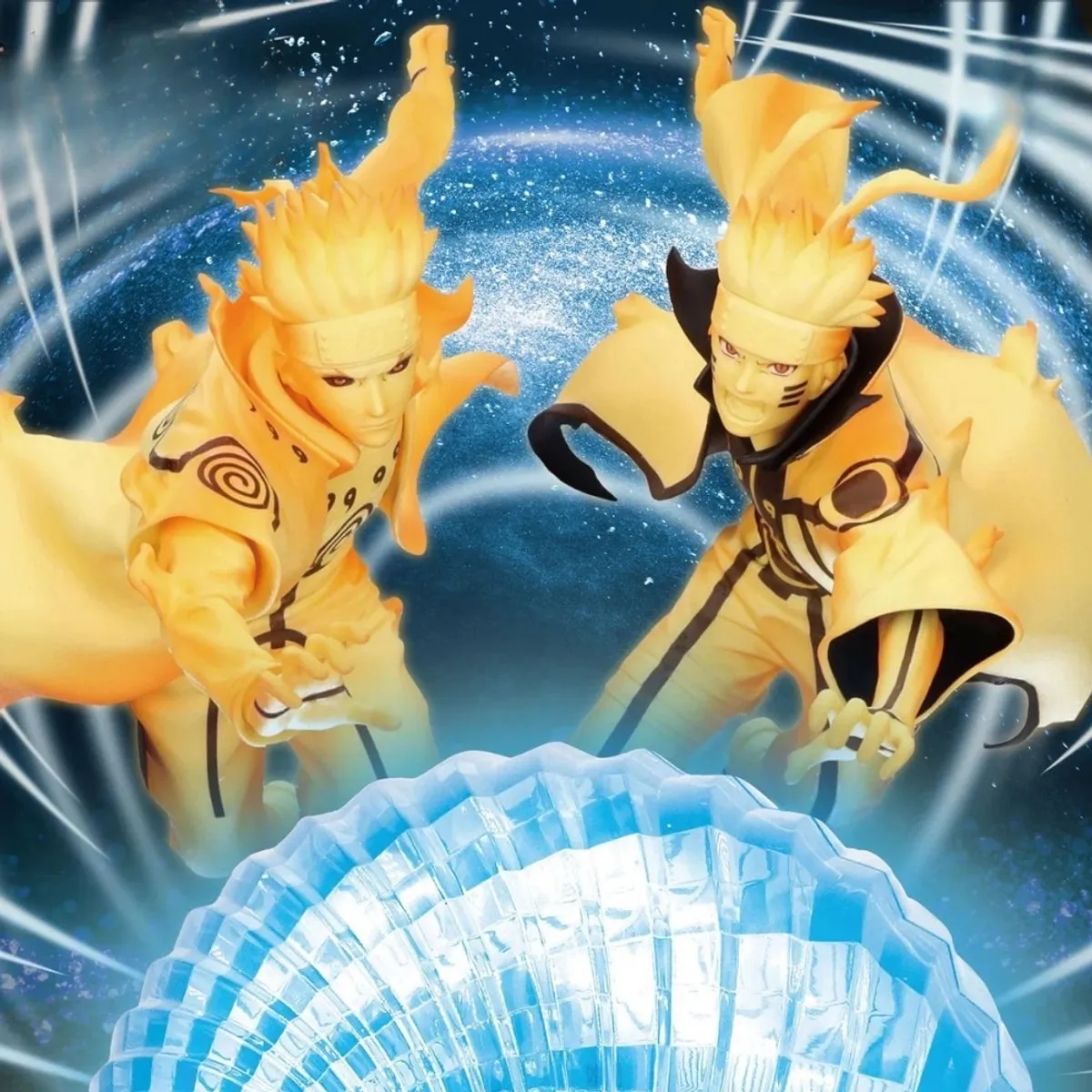 Bandai Naruto Shippuden Naruto Uzumaki Minato Namikaze Figuur - Multicolor