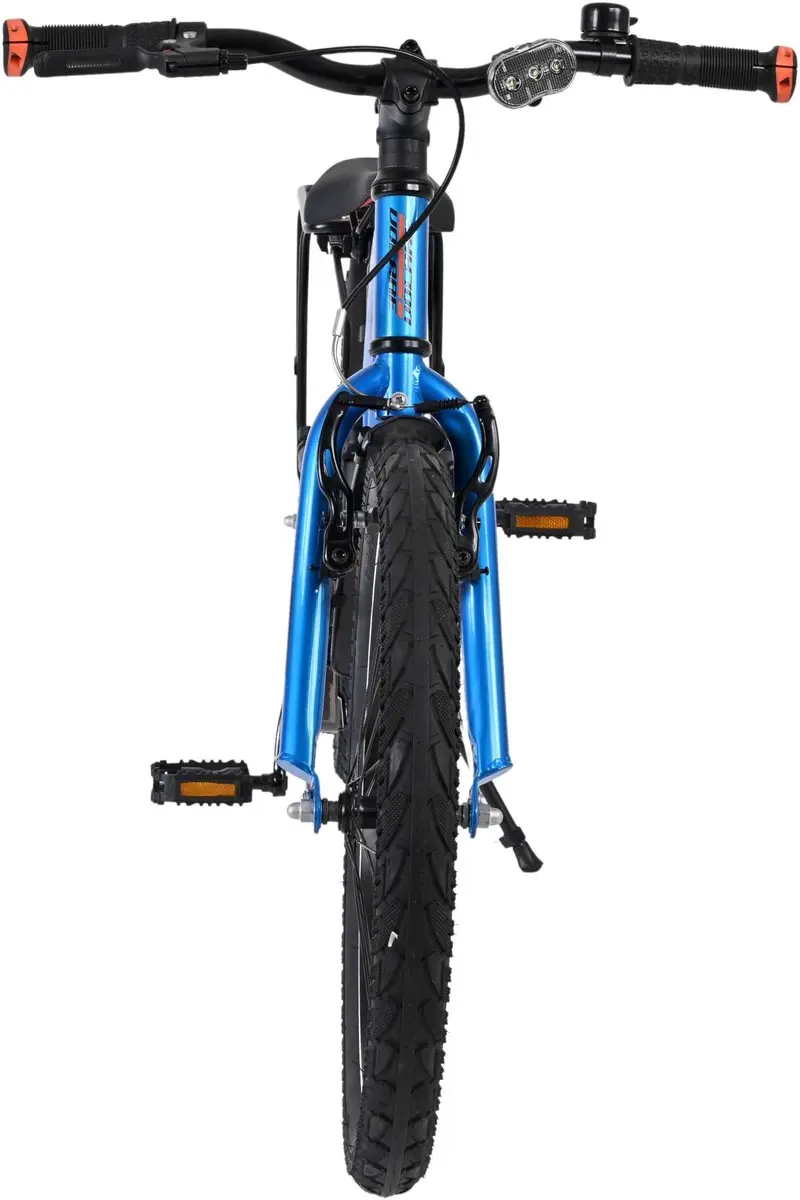 Volare Explorer Kinderfiets 20" - 1 Versnelling - Blauw/Oranje
