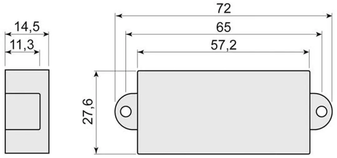 Boston PPC-25-BK Puncher Bass Pickup Cover
