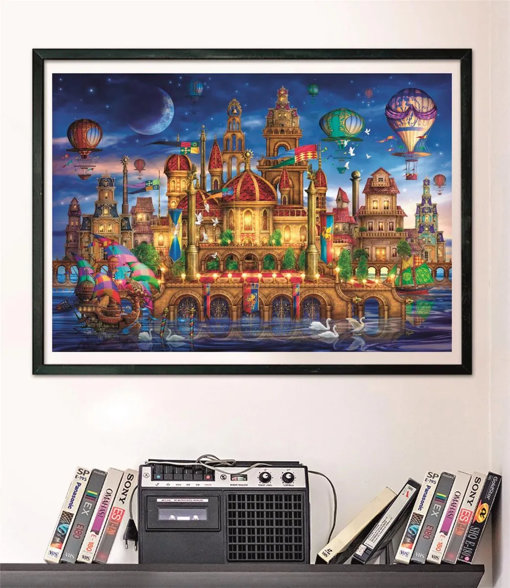 Clementoni Downtown Legpuzzel 1000 Stuks - 70x50cm - Meerkleurig - afbeelding 6 van 6