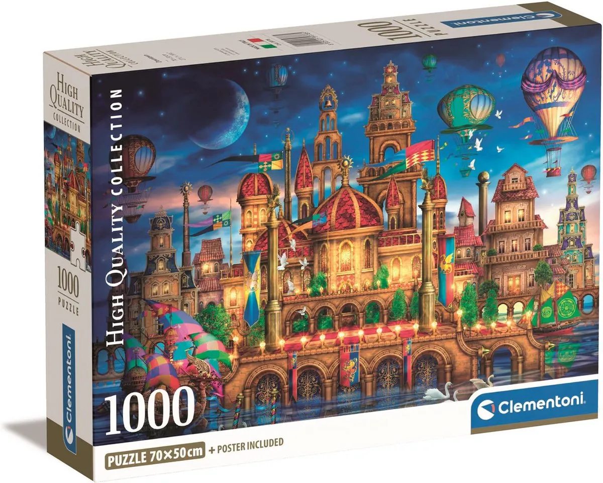 Clementoni Downtown Legpuzzel 1000 Stuks