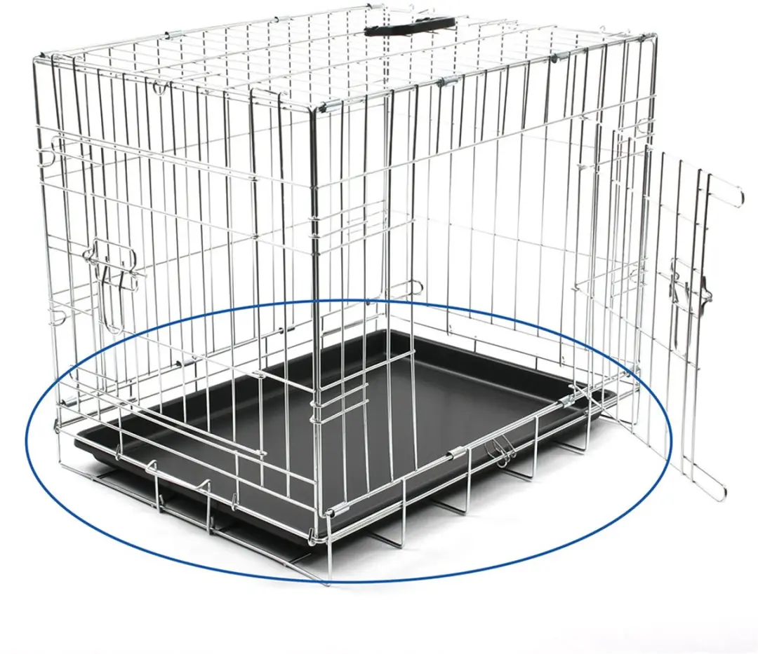 Duvo Bodemplaat Bench/Puppyren XXL - Zwart