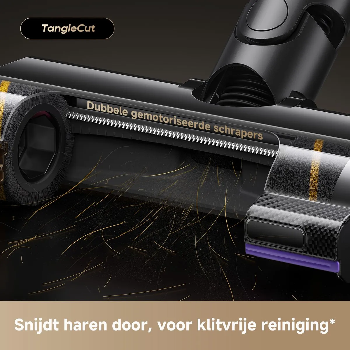 Dreame V20 Pro Stofzuiger - 210AW Zwart