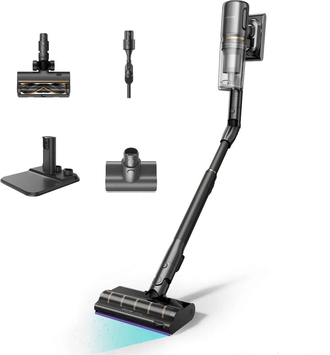 Dreame V20 Pro Stofzuiger - 210AW Zwart