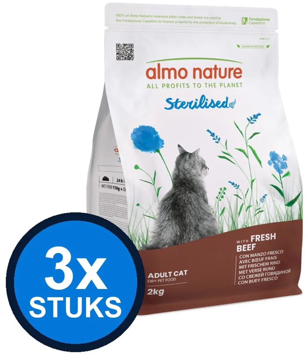 Almo Nature Functional Kat Rund 2kg