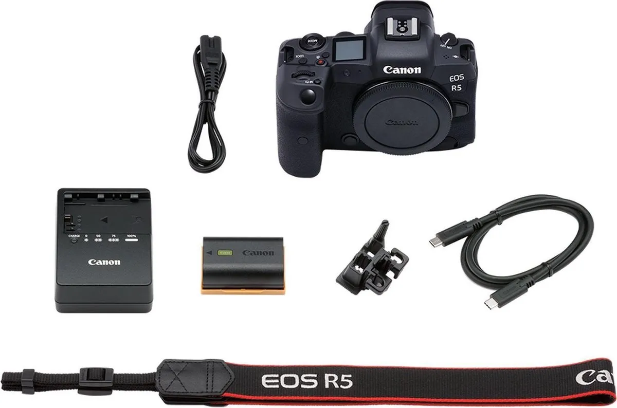 Canon EOS R5 Body - Zwart