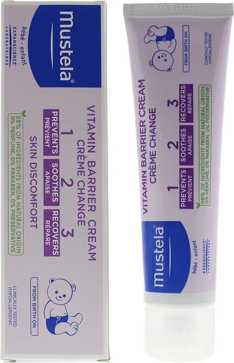 Mustela Creme Change Vitamin Barrier Cream 100ml