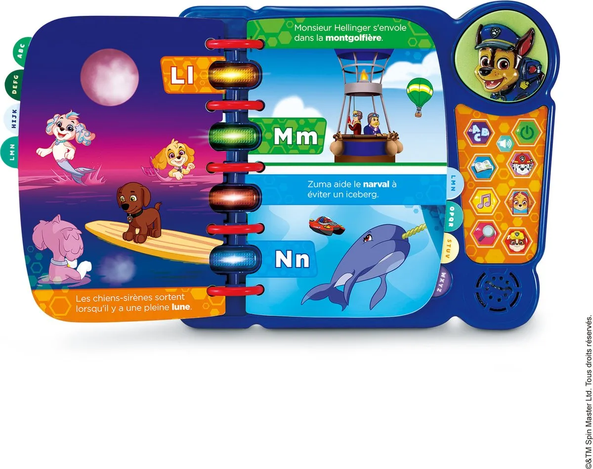 VTech LIVRE-JEU ALPHABET 80-618105 - Meerkleurig