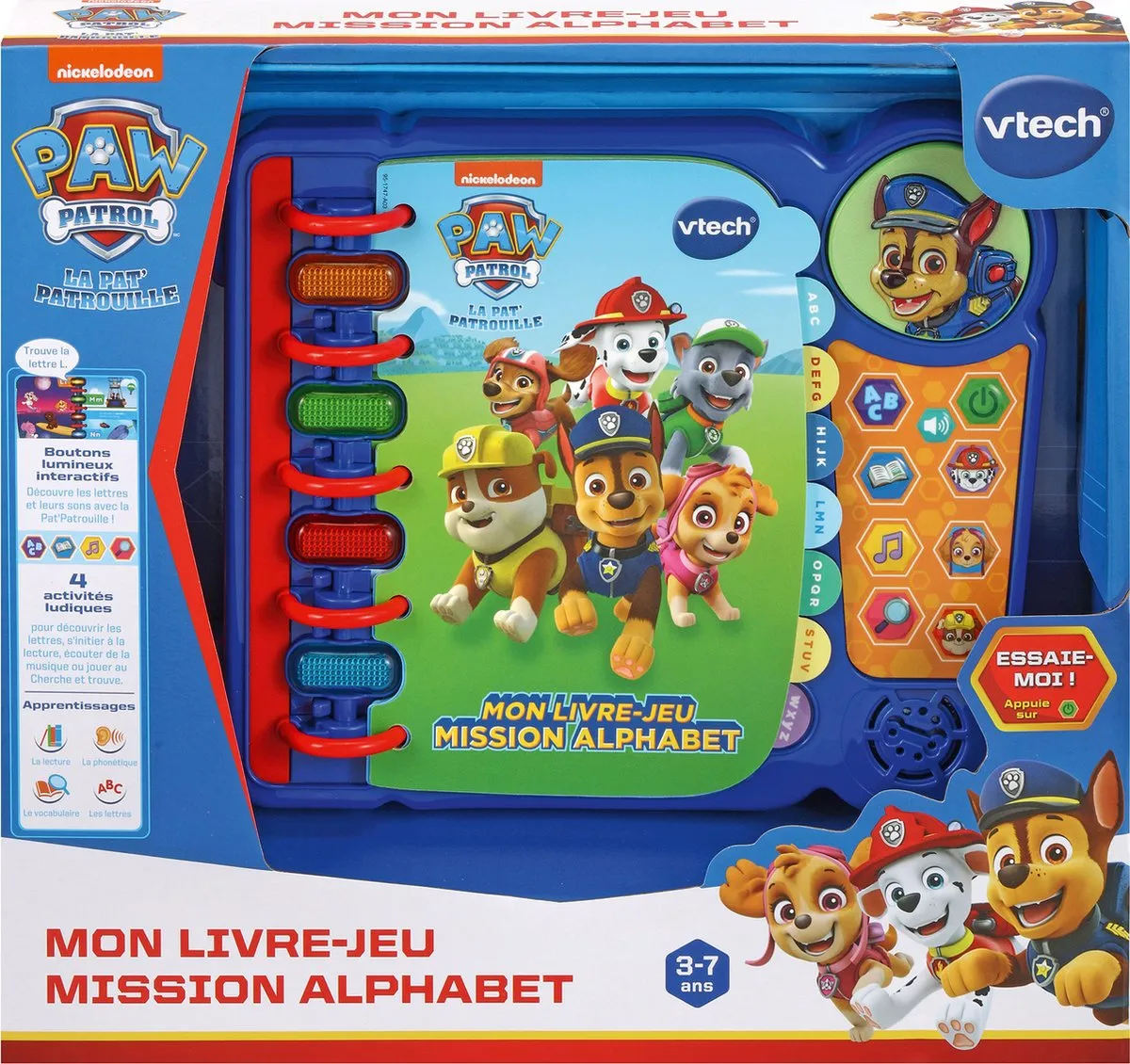 VTech LIVRE-JEU ALPHABET 80-618105 - Meerkleurig