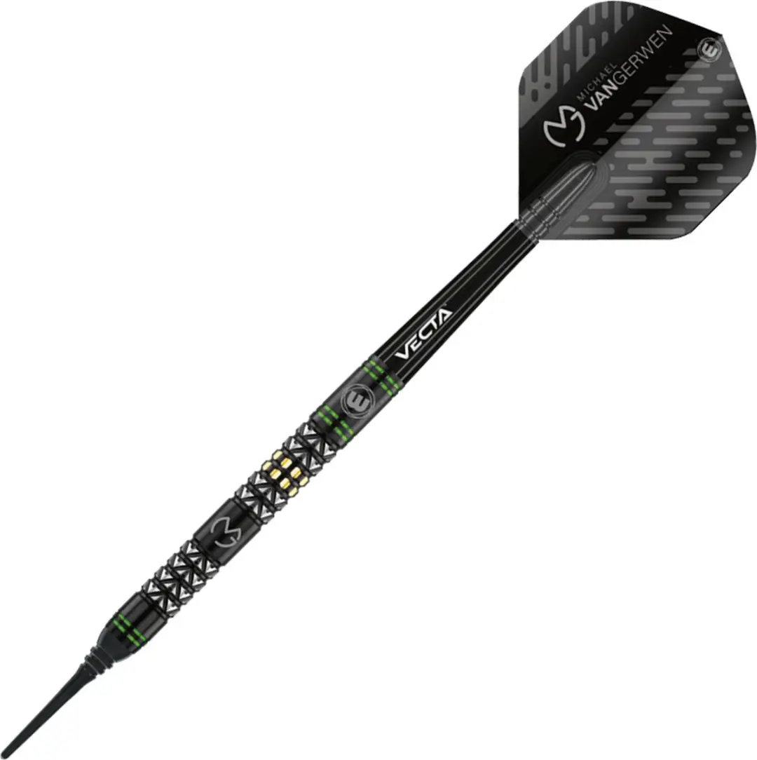 Winmau Michael van Gerwen Vantage Darts - 3 Stuks - Zwart
