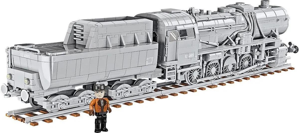 Cobi Oorlogslocomotief Serie 52 6281 - 2476 Onderdelen - Meerkleurig
