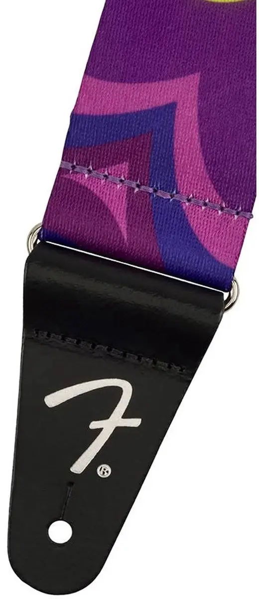 Fender J Mascis Strap Magenta Flower Gitaarband