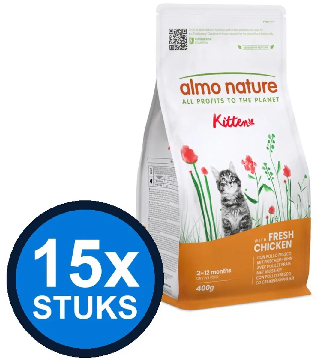 Almo Nature Life Maintenance Kitten Kip 400g