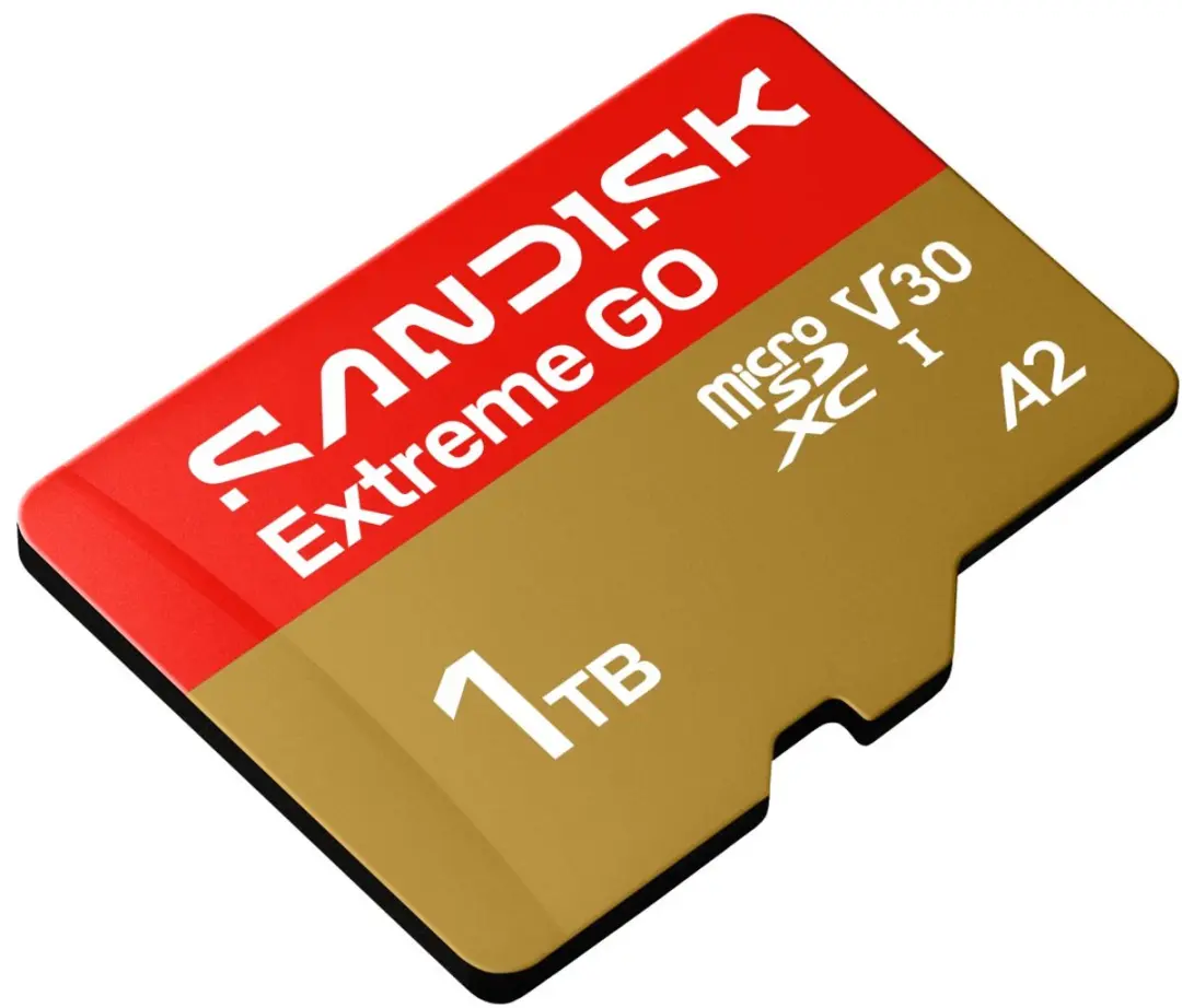 SanDisk 1TB Extreme GO microSD UHS-I - SDSQXGN-1T00-GN6MN