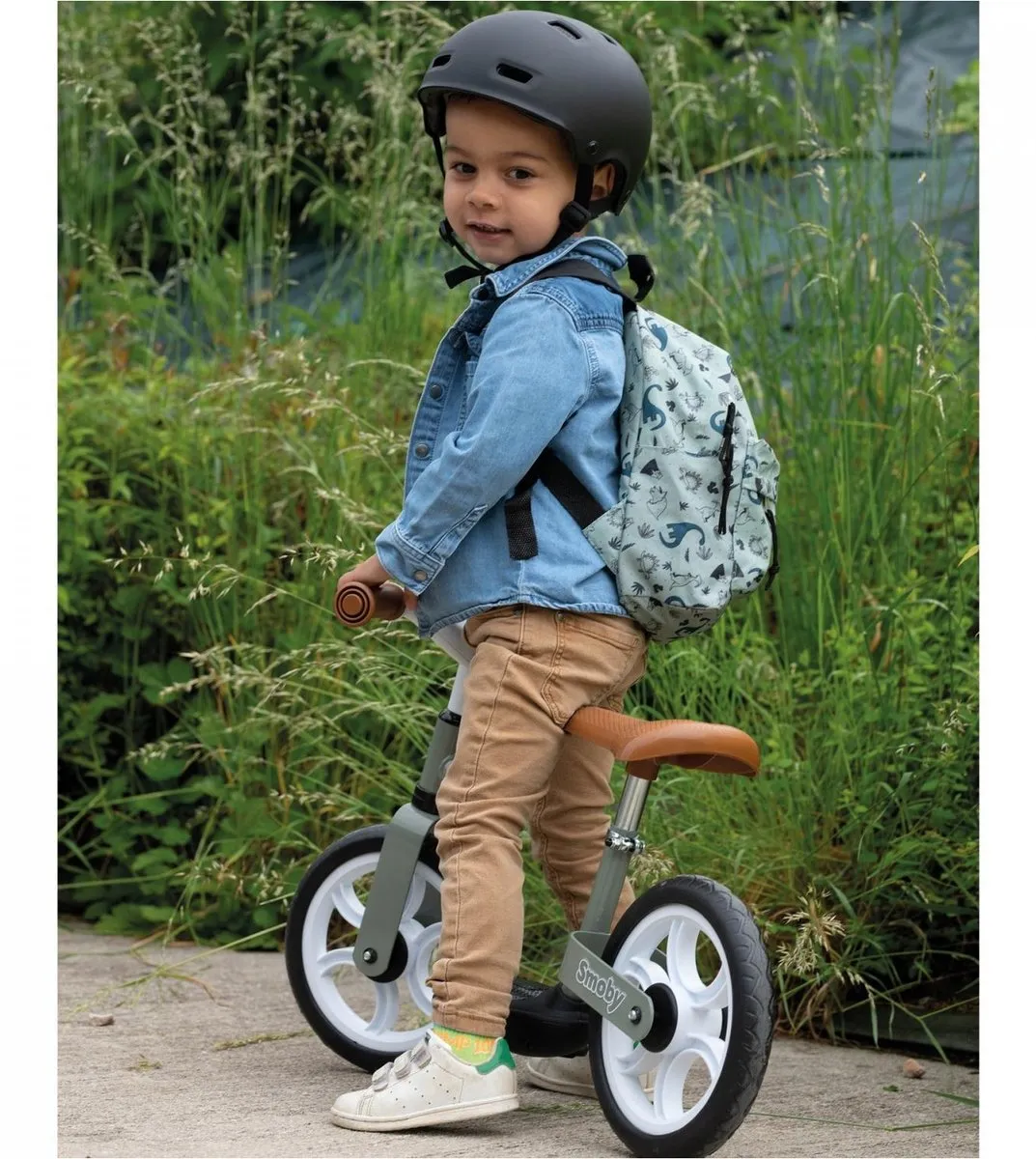 Smoby Leerfiets Confort 8 Inch - Groen