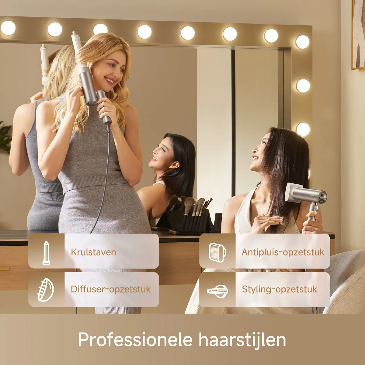 Dreame Pocket Pro AHD51 Haardroger 1300W - Goud