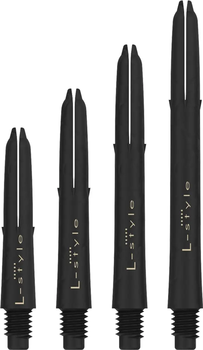 L-Style Laro Carbon Black Dart Shafts SR3002