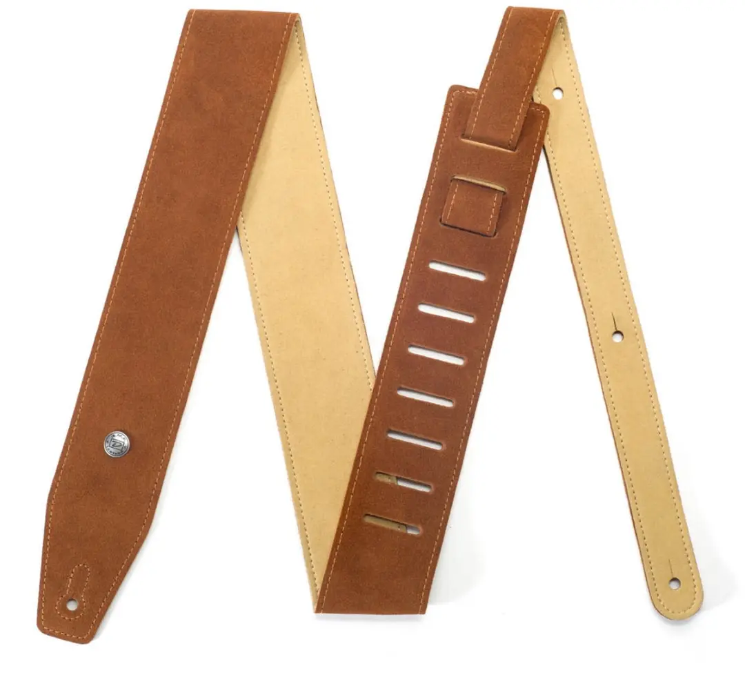Dunlop BMF-S03 Suede Strap Oak Gitaarband