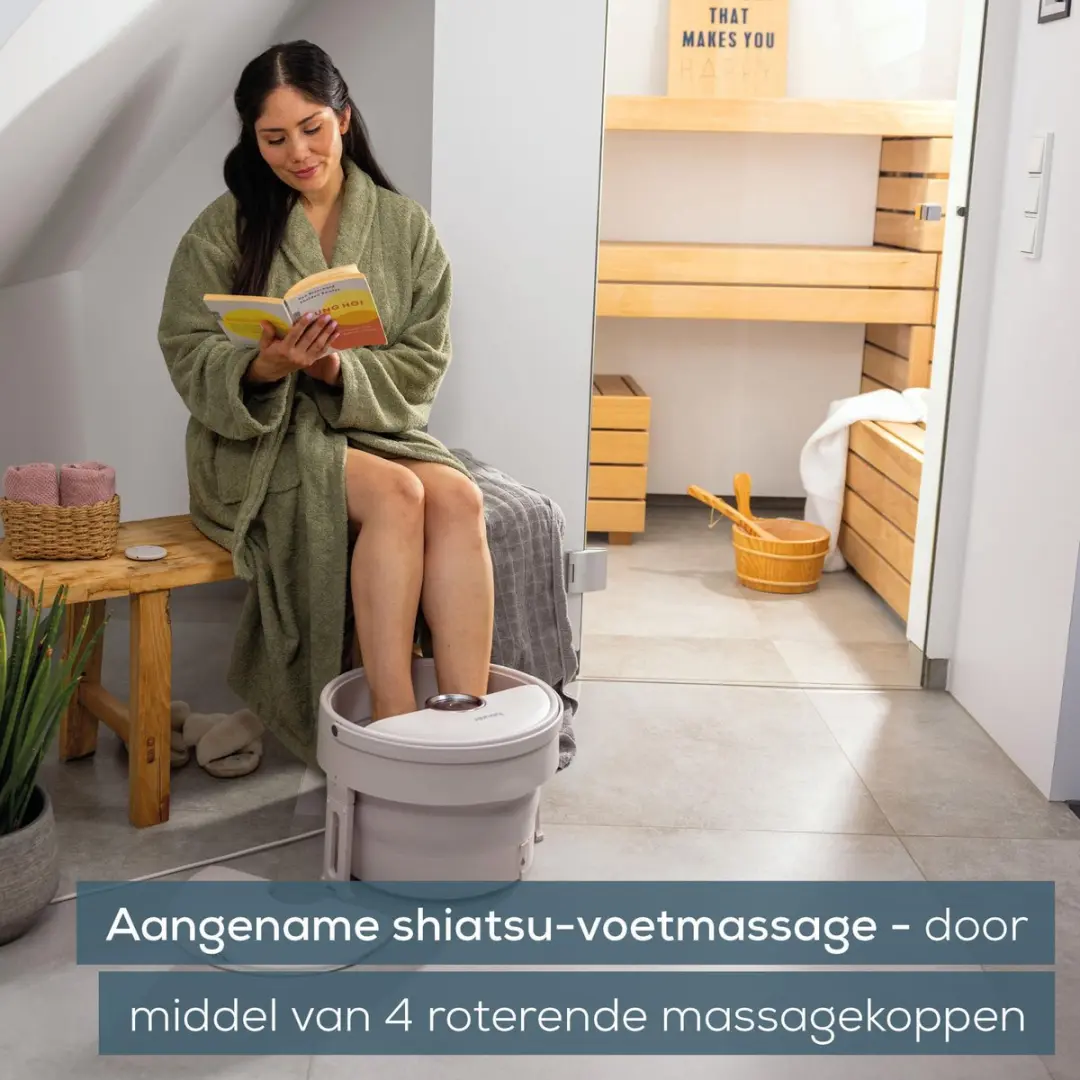 Beurer FB 55 Shiatsu Voetenbad - Opvouwbaar - 3 Warmtestanden