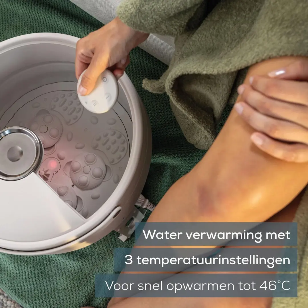 Beurer FB 55 Shiatsu Voetenbad - Opvouwbaar - 3 Warmtestanden