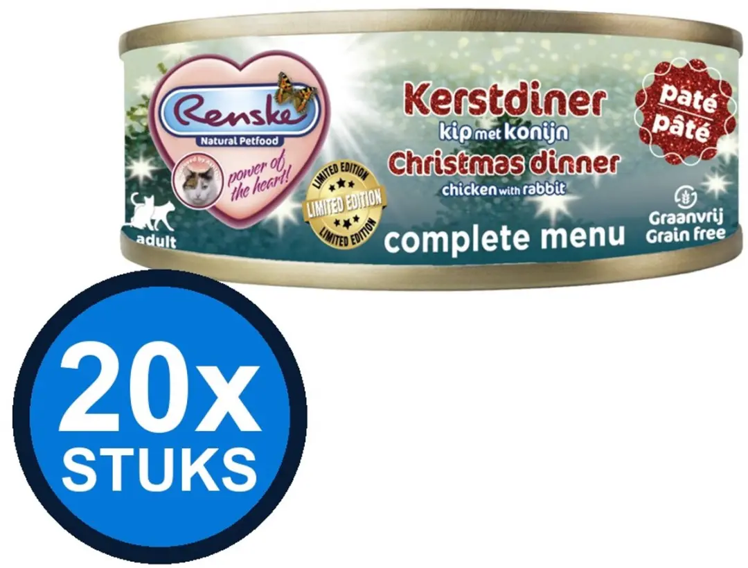 Renske Vers Kat Kerstdiner Limited 70g