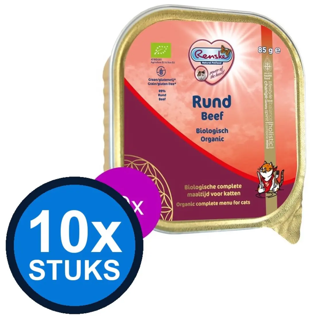 Renske Vers Alu Kattenvoer Rund 85g