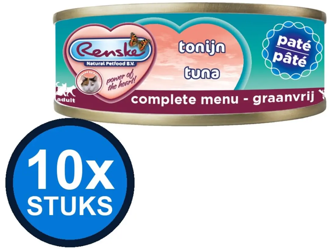 Renske Vers Kat Paté Tonijn 70g