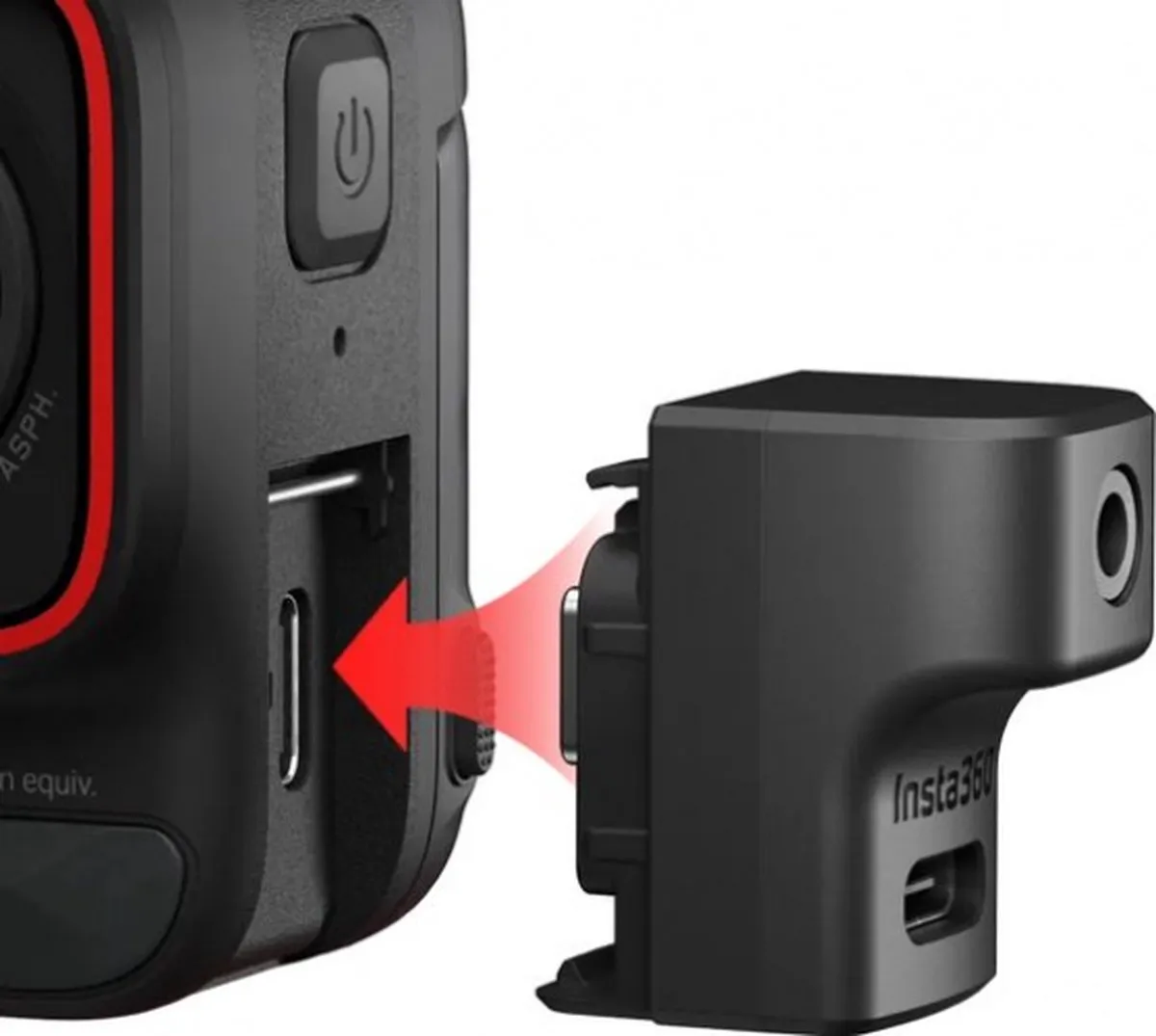 Insta360 Ace Pro Microfoonadapter