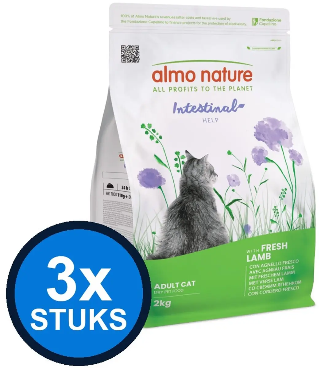 Almo Nature Functional Cat Intestinal Help Lam 2kg
