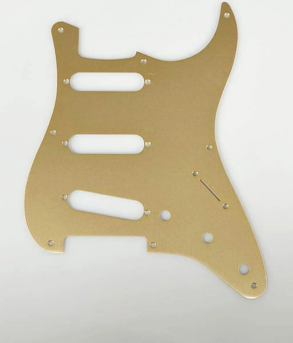 Fender '57 Vintage Strat Pickguard SSS - 8 Schroeven - Goud Geanodiseerd - afbeelding 2 van 2