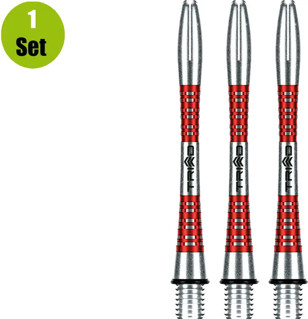 Winmau Triad Aluminium Dart Shafts 3 Stuks - Zilver