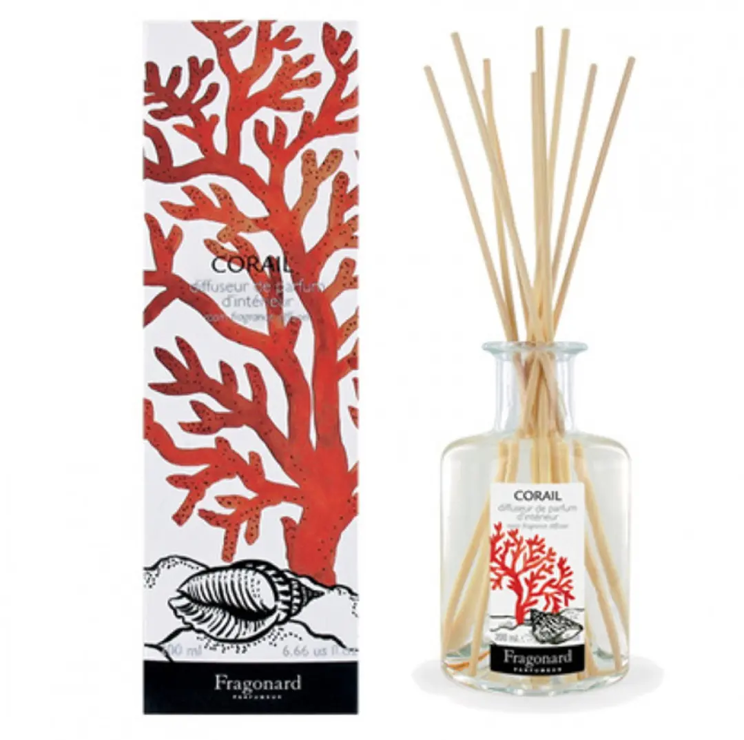 Fragonard Geurstokjes Corail Room Diffuser 200ml - 10 Sticks