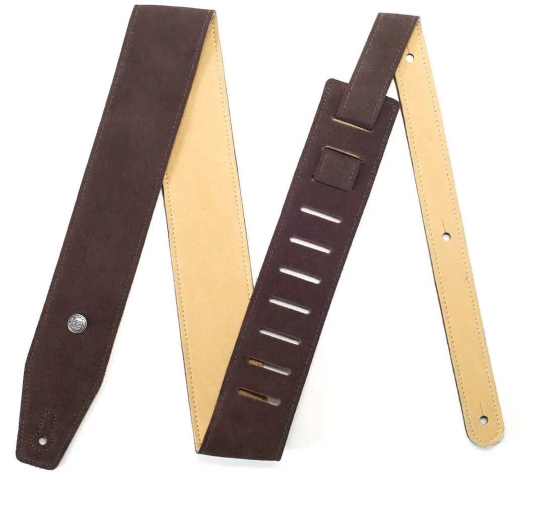 Dunlop BMF-S02 Gitaarband - Mahonie Bruin