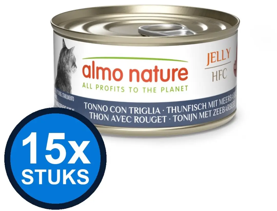 Almo Nature HFC Kattenvoer Tonijn & Zeebarbeel 70g