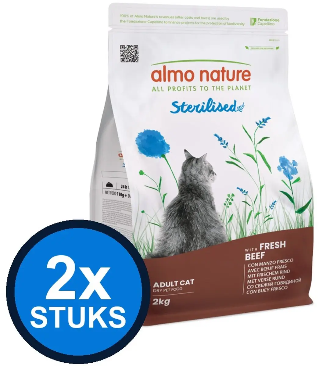 Almo Nature Functional Kat Rund 2kg